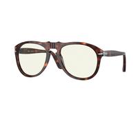 Persol Hombre Persol PO0649 24/BL Gafas de sol Acetato la Habana Gris Piloto Normal Fotocromático