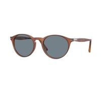 Persol Hombre Persol PO3092SM 900656 Gafas de sol Acetato Marrón Azul Redonda Normal