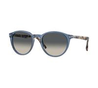 Persol Hombre PO3152S 120271 Gafas de sol Acetato Azul Gris Redonda Normal Sombreado