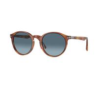 Persol Hombre Persol PO3171S 96/Q8 Gafas de sol Acetato Marrón Azul Pantos Normal Sombreado