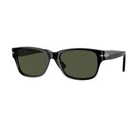 Persol Hombre Persol PO3288S 95/31 Gafas de sol Acetato Negro Verde Cuadrada Normal