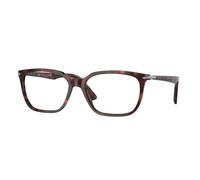 Persol Hombre Persol PO3298V 24 Monturas ópticas Acetato Tortuga Transparente Cuadrada Normal