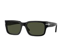 Persol Hombre Persol PO3315S 95/31 Gafas de sol Acetato Negro Verde Cuadrada Normal