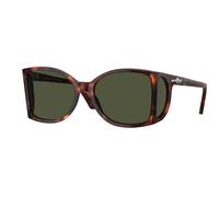 Persol Hombre PO0005 24/31 Gafas de sol Acetato Tortuga Verde Cuadrada Normal