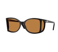 Persol Hombre PO0005 95/53 Gafas de sol Acetato Negro Amarillo Cuadrada Normal