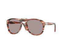 Persol Hombre PO0649 123353 Gafas de sol Acetato Rojo Violeta Piloto Normal