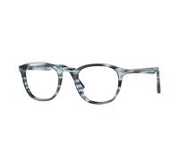 Persol Hombre PO3143V 1051 Monturas ópticas Acetato Gris Transparente Redonda Normal