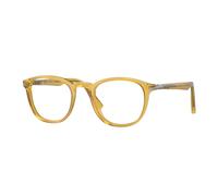 Persol Hombre PO3143V 204 Monturas ópticas Plástico Amarillo Cuadrada