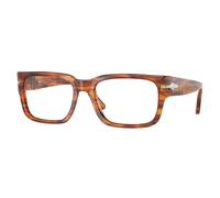 Persol Hombre PO3315V 1157 Monturas ópticas Acetato Tortuga Transparente Cuadrada Normal