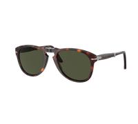 Persol Hombre Persol PO0714 FOLDING 24/31 Gafas de sol Acetato Tortuga Verde Piloto Normal