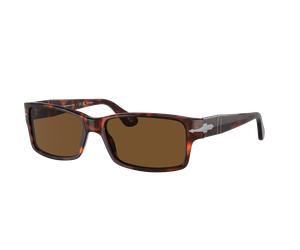 Persol Hombre Sunglass PO2803S - Color del Marco: Habana, Color de la Lente: Polarizadas Marrón