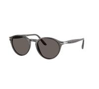 Persol Hombre Sunglass PO3092SM - Color del Marco: Gris Transparente, Color de la Lente: Gris Oscuro