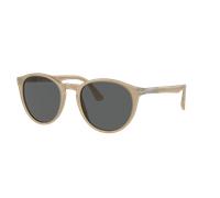 Persol Hombre Sunglass PO3152S - Color del Marco: Opalino y beis, Color de la Lente: Gris Oscuro