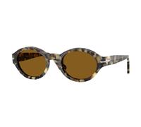 Persol Mujer Persol PO3378S LORIS 107133 Gafas de sol Acetato Tortuga Marrón Redonda Normal