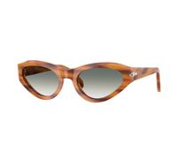 Persol Mujer PO0052S 960/3A Gafas de sol Acetato Tortuga Verde Mariposa Normal Sombreado