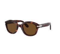 Persol Mujer Sunglass PO0060S - Color del Marco: Habana, Color de la Lente: Polarizadas Marrón