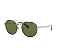Persol Mujer Tono Dorado Gafas de Sol Redondas Con / Lente PO2456S 107652 53