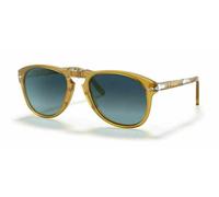 Persol PO0714SM 714 Sm 54 204/S3 Ópalo Amarillo Sol Steve Mcqueen Polar Azul