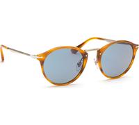 Persol Unisex Persol PO3166S 960/56 Gafas de sol Acetato Tortuga Azul Pantos Normal