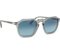 Persol Unisex Persol PO3292S 309/Q8 Gafas de sol Acetato Gris Azul Cuadrada Normal Sombreado