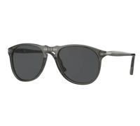 Persol PO9649S 1103B1 55 Topo Gris Transparente/Gris Oscuro Hombre Gafas de Sol