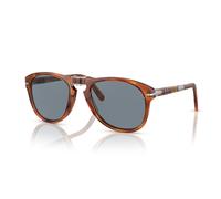 Persol 0PO714SM 54 096/56 El Plegable Steve Mcqueen-Terra De Siena Luz Azul