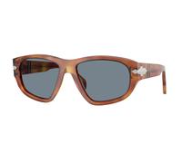 Persol Unisex Persol PO0050S 96/56 Gafas de sol Acetato Marrón Azul Geométrico Normal