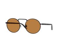 Persol Unisex Persol PO1019S 107853 Gafas de sol Metal Negro Amarillo Cuadrada Normal