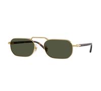 Persol Unisex Sunglass PO1020S - Color del Marco: Oro, Color de la Lente: Verde