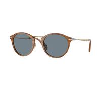 Persol Unisex Persol PO3166S 960/56 Gafas de sol Acetato Tortuga Azul Pantos Normal