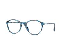 Persol Unisex Persol PO3218V 1234 Monturas ópticas Acetato Azul Pantos Normal