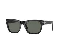 Persol Unisex Persol PO3269S 95/58 Gafas de sol Acetato Negro Verde Cuadrada Polarizado