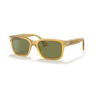 Persol Unisex Persol PO3272S 204/4E Gafas de sol Acetato Amarillo Verde Cuadrada Normal