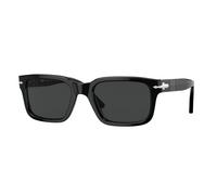 Persol Unisex Persol PO3272S 95/48 Gafas de sol Acetato Negro Gris Cuadrada Polarizado