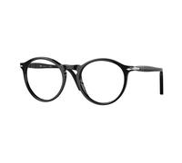 Persol Unisex Persol PO3285V 95 Monturas ópticas Plástico Negro Redonda