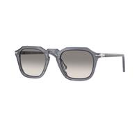 Persol Unisex Persol PO3292S 123932 Gafas de sol Acetato Azul Gris Cuadrada Normal Sombreado