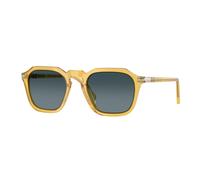 Persol Unisex Persol PO3292S 204/S3 Gafas de sol Acetato Amarillo Cuadrada Polarizado