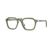 Persol Unisex Persol PO3292V 1226 Monturas ópticas Acetato Verde Cuadrada Normal