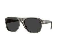 Persol Unisex PO3310S JEAN 110348 Gafas de sol Acetato Gris Gris Cuadrada Polarizado