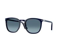 Persol Unisex Persol PO3316S 181/Q8 Gafas de sol Acetato Azul Azul Redonda Normal Matizado
