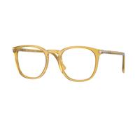 Persol Unisex Persol PO3318V 204 Monturas ópticas Acetato Amarillo Transparente Pantos Normal