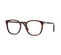 Persol Unisex Persol PO3318V 24 Monturas ópticas Acetato Tortuga Transparente Pantos Normal