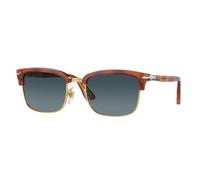Persol Unisex Persol PO3327S 96/S3 Gafas de sol Acetato Tortuga Azul Cuadrada Polarizado Sombreado