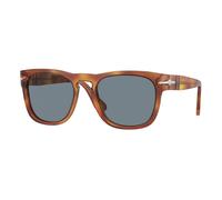Persol Unisex Persol PO3333S ELIO 96/56 Gafas de sol Acetato Marrón Azul Cuadrada Normal