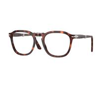 Persol Unisex Persol PO3345V RENE' 24 Monturas ópticas Acetato Tortuga Transparente Cuadrada Normal