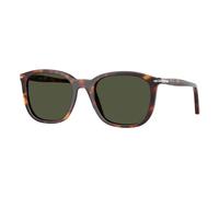 Persol Unisex Persol PO3355S 24/31 Gafas de sol Acetato Tortuga Verde Pillow Normal