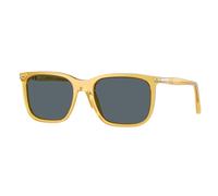 Persol Unisex Persol PO3357S RENZO 204/R5 Gafas de sol Acetato Amarillo Azul Cuadrada Normal