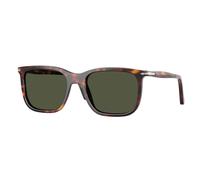 Persol Unisex Persol PO3357S RENZO 24/31 Gafas de sol Acetato Tortuga Verde Cuadrada Normal