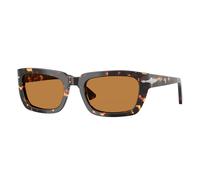 Persol Unisex Persol PO3367S 985/53 Gafas de sol Acetato Tortuga Amarillo Pillow Normal