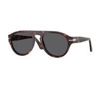 Persol Unisex Persol PO3370S 24/B1 Gafas de sol Acetato Tortuga Gris Piloto Normal